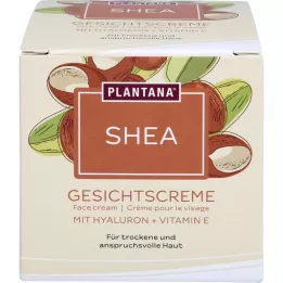 PLANTANA Shea arckrém Hyaluron &amp; E-vitamin, 50 ml