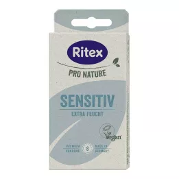 RITEX PRO NATURE SENSITIV vegán óvszer, 8 db