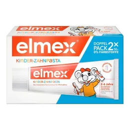 ELMEX Gyermek fogkrém 2-6 éves korig Duo csomag, 2X50 ml