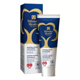 MANUKA HEALTH Mézes fogkrém fluoriddal, 75 ml