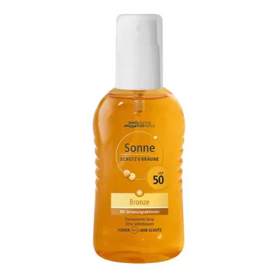 Fényvédelem & barnuláspumpa spray bronz LSF 50, 200 ml Fényvédelem & barnuláspumpa spray bronz LSF 50, 200 ml