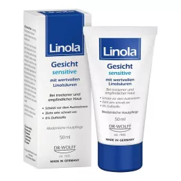 LINOLA Érzékeny arckrém, 50 ml