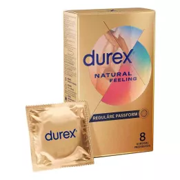 DUREX Természetes érzésű óvszer, 8 db