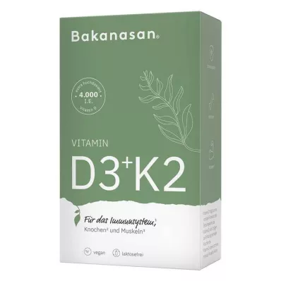 BAKANASAN D3+K2-vitamin kapszula, 60 kapszula