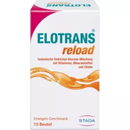 ELOTRANS reload elektrolit por vitaminokkal, 15X7.57 g