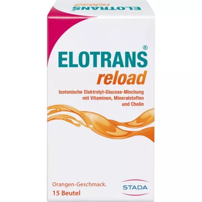 ELOTRANS reload elektrolit por vitaminokkal, 15X7.57 g