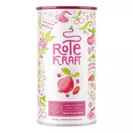 ROTE KRAFT Kurkuma+Maca+Acai+Protein vegán por, 600 g