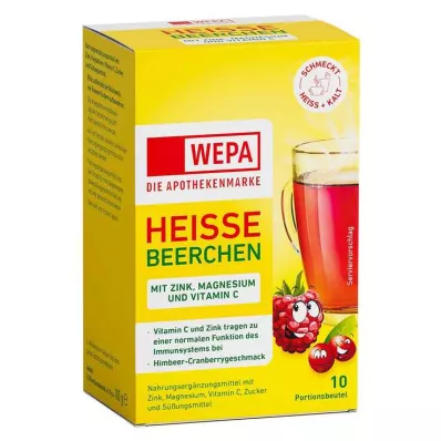 Wepa csípős bogyók + C-vitamin + cink + magnéziumpor, 10X10 g