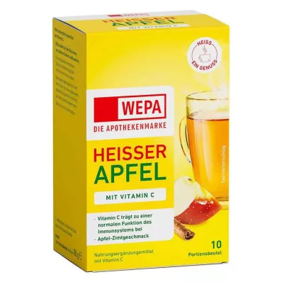Wepa forró alma + C-vitamin por, 10X10 g