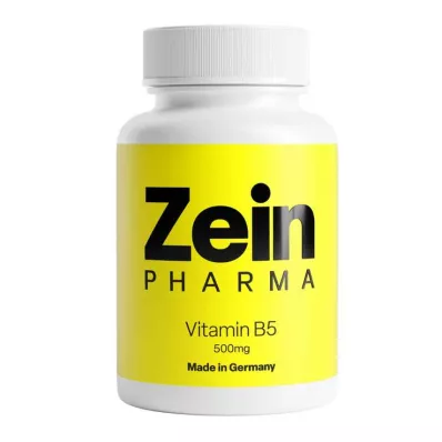 B5-vitamin pantoténsav 500 mg kapszula, 120 db