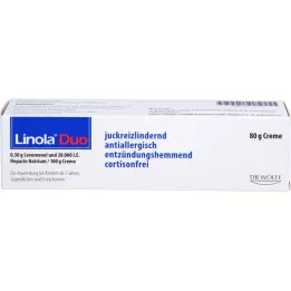 LINOLA Duo krém 80 g tejszín, 80 g