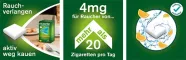 Instructions for use for nicorette® rágógumi friss gyümölcs, 4 mg nikotin, 210 db - 2