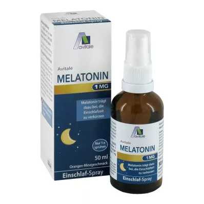 Melatonin 1 mg alvásspray, 50 ml Melatonin 1 mg alvásspray, 50 ml