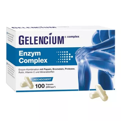Gelencium Enzyme Complex nagy dózisú Bromelain kapszulával, 100 db