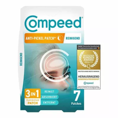 Compeed pattanásgátló tapasz tisztító, 7 db Compeed pattanásgátló tapasz tisztító, 7 db