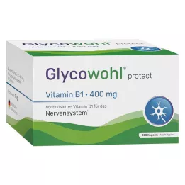 GLYCOWOHL B1-vitamin Tiamin 400 mg nagy dózisú kapszula, 200 db