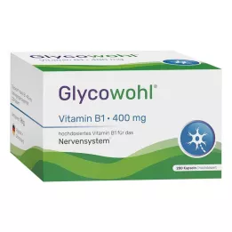 GLYCOWOHL B1-vitamin Tiamin 400 mg nagy dózisú kapszula, 200 db
