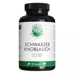 GREEN NATURALS Fekete fokhagyma 750mg vegán Kps, 180 db